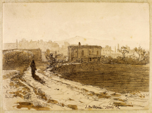 Dibuix - Hortes de Sant Bertran (Barcelona) -