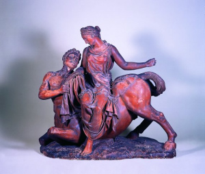 Escultura - El centaure Nessos i Deianira -