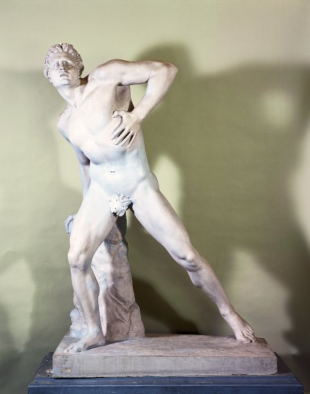 Escultura - Gladiador ferit -