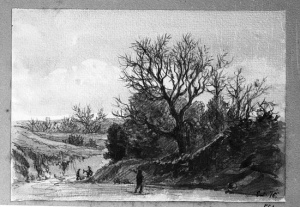 Dibuix - Camí amb figures -