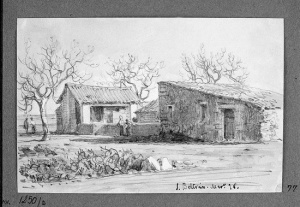 Dibuix - Hortes de Sant Bertran (Barcelona) -