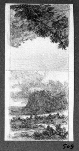 Dibuix - Dos paisatges -