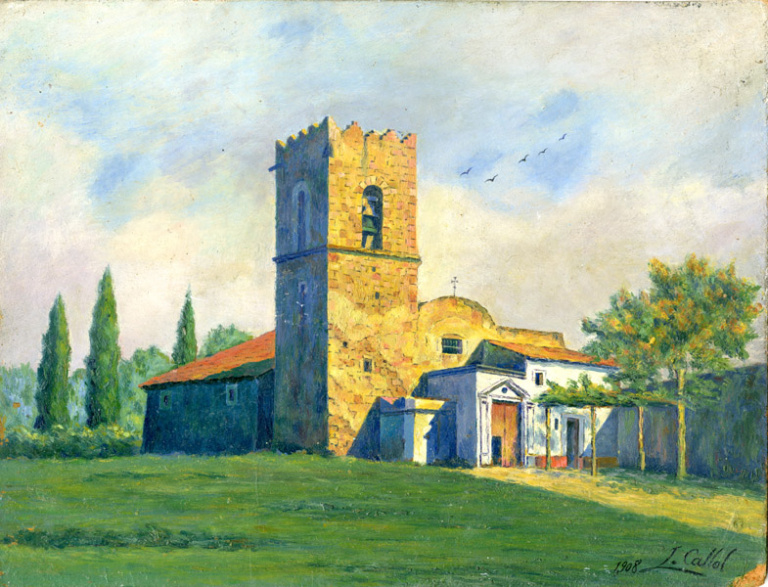 Pintura - Antiga església parroquial de Sant Joan d\'Horta