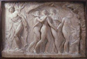 Escultura - Diana i les seves nimfes sorpreses al bany per Acteó -