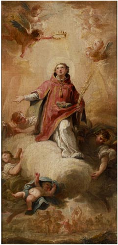 Pintura - Glorificació de sant Esteve -