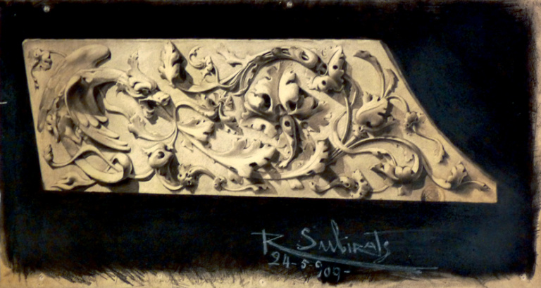 Dibuix - Relleu escultòric