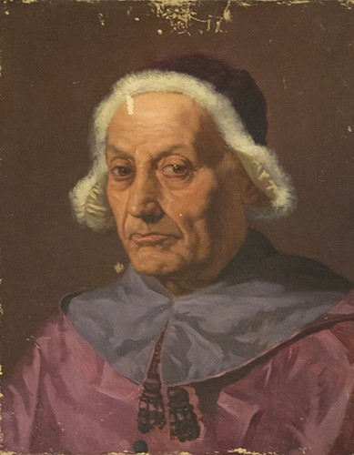 Pintura - Estudi del cap d’un cardenal -