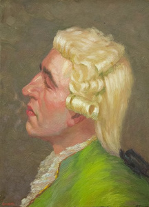 Pintura - Cap de cavaller de perfil