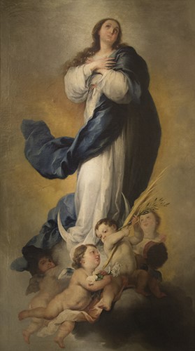 Pintura - Còpia de la Puríssima Concepció d’Aranjuez de Bartolomé-Esteban Murillo -